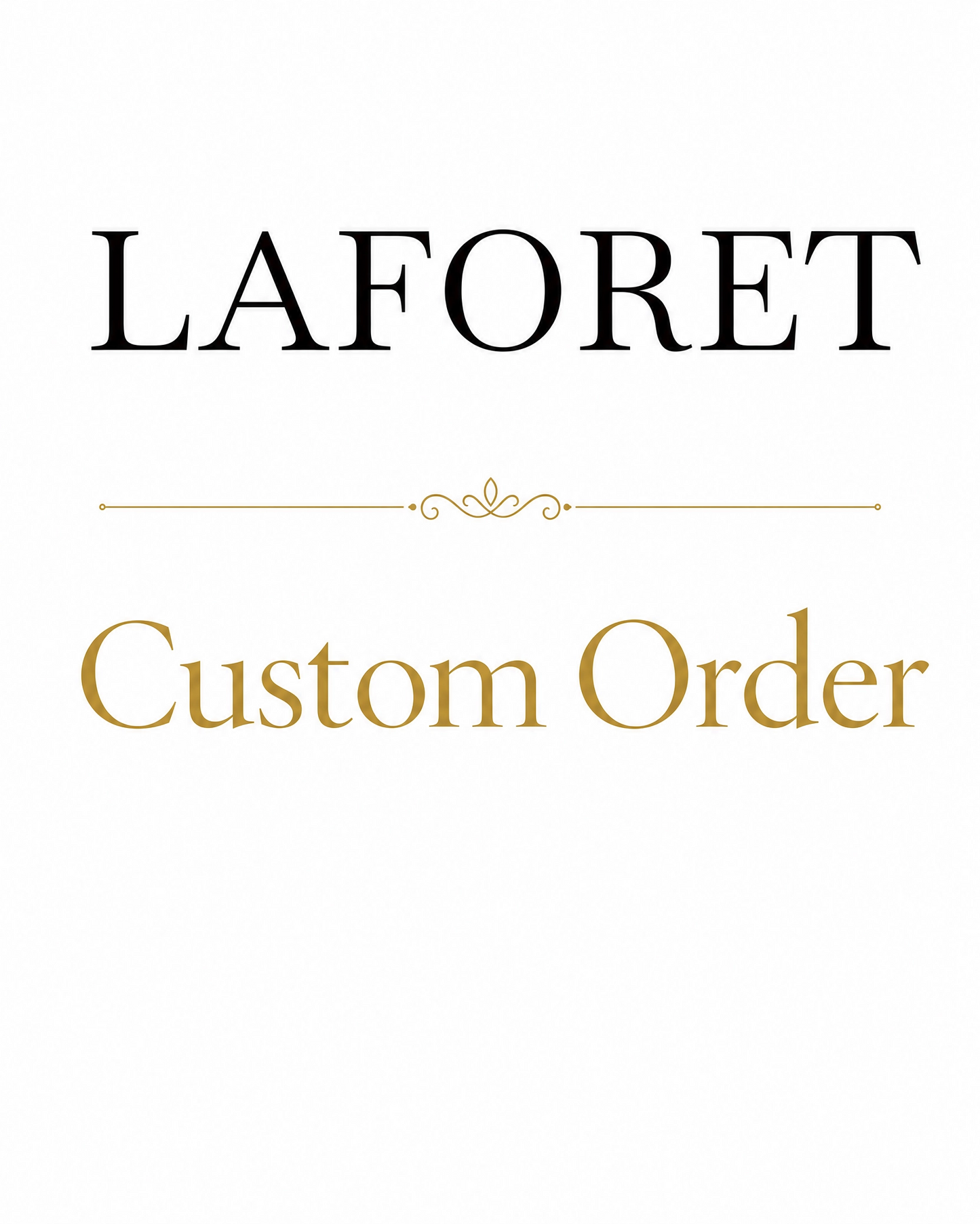 Custom Order for Carol A.