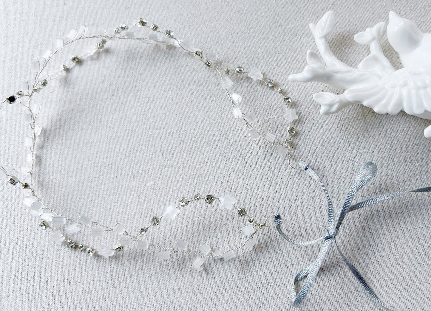 The Étoile – Star Crystal Wedding Hair Vine