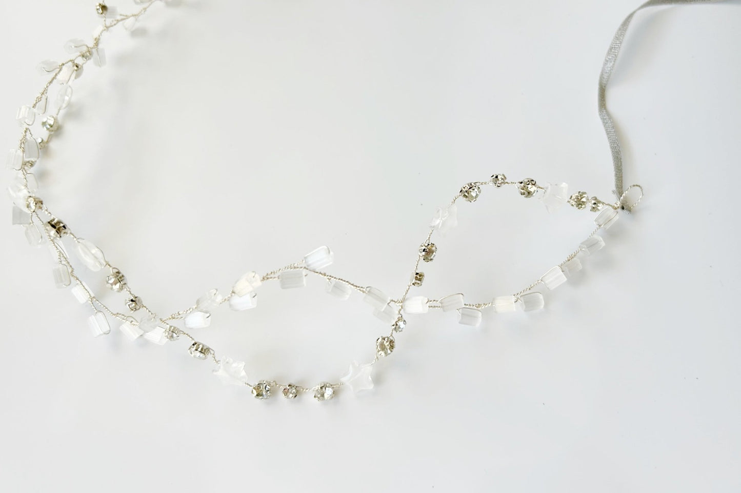 The Étoile – Star Crystal Wedding Hair Vine
